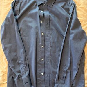 UNTUCKit Navy Dress Shirt